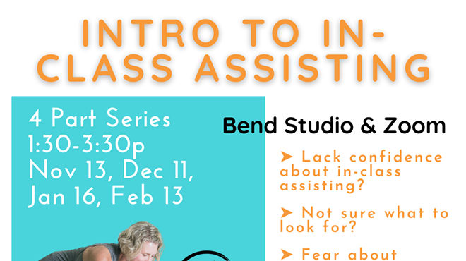 Introduction to In-Class Hands On Assisting Series