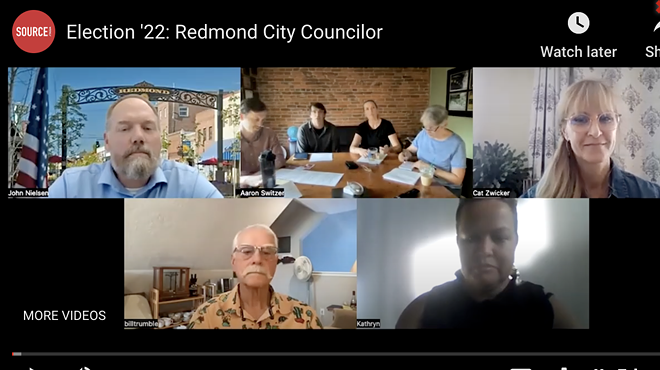 ▶ WATCH: Redmond City Councilor - Bill Trumble, Cat Zwicker, Kathryn Osborne and John Nielsen