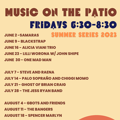 Music on the Patio: The Jess Ryan Band