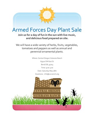 Armed Forces Day Plant Sale