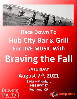 Braving the Fall at Hub City Bar & Grill