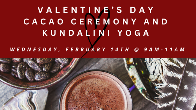 Image: Valentine's Day Cacao Ceremony with Kundalini Yoga