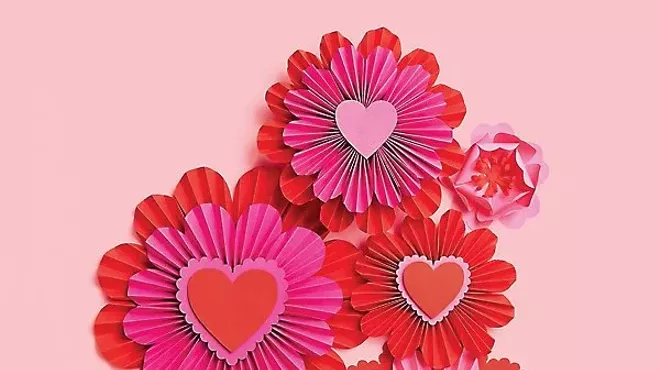 Image: Valentine&rsquo;s Day Cards: Cut Paper Designs