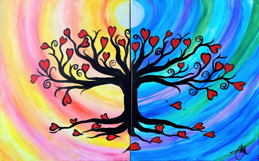 Valentine's Couples Paint Night!