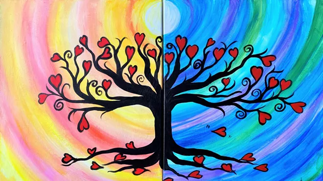 Image: Valentine's Day Paint Night!