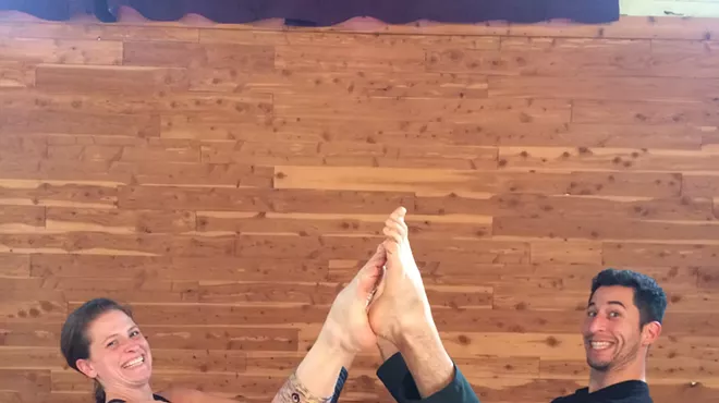 Image: Valentine's Partner Yoga