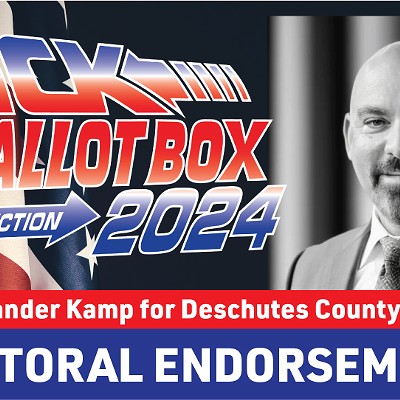 Vote Kent Vander Kamp for Deschutes County Sheriff  ▶ [With Video]