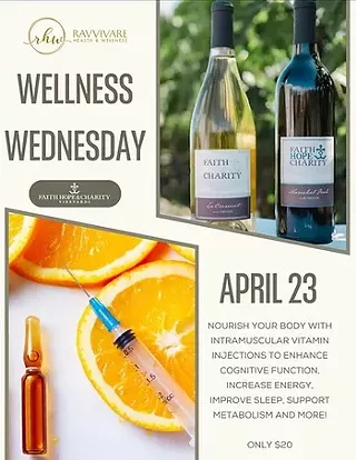 Image: Wellness Wednesday at The Vineyard