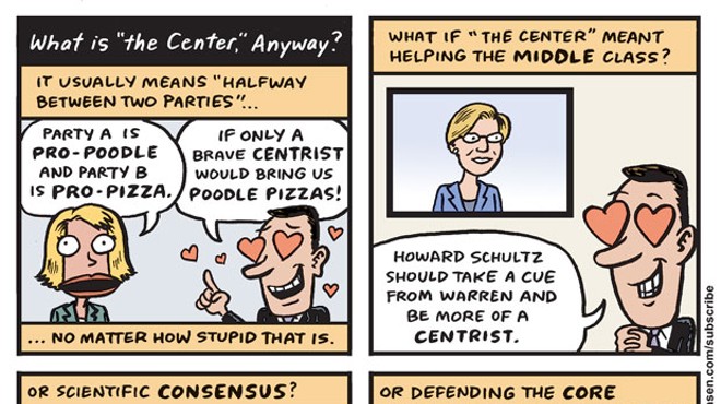 What is "the center" anyway?
