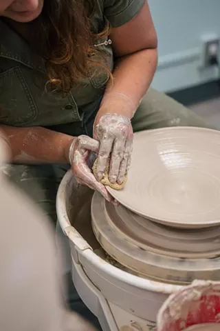 Image: Wheel Throwing Ceramics 5-week Classes