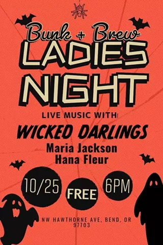 Image: Wicked Darlings @ ladies night