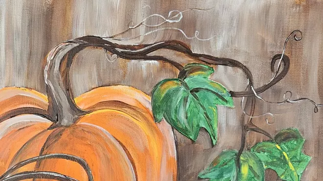 Image: Wine and Paint Night at WVV