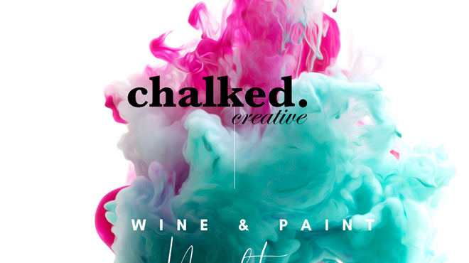 Image: Wine and Paint Night
