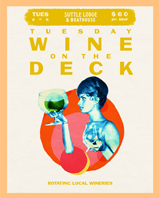 Image: Wine on the Deck with Buona Notte & Little Bastions