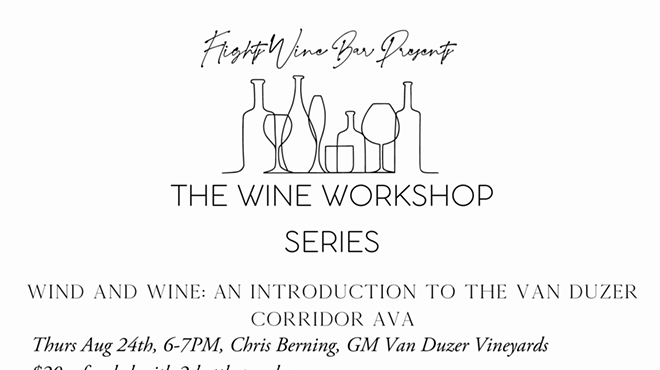 Image: Wine Workshop Series: Wind and Wine