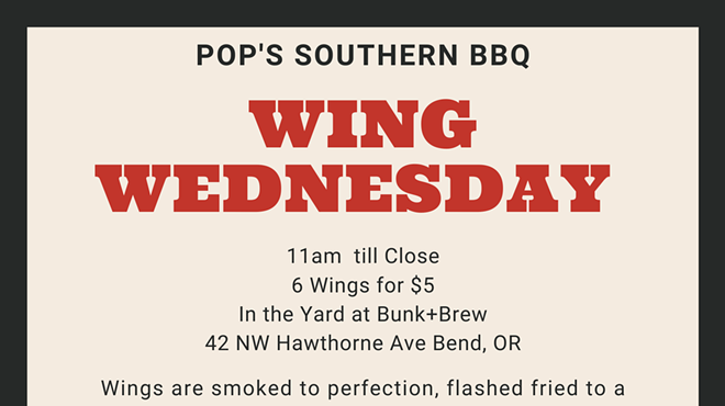 Image: Wing Wednesday in the Yard @ Bunk+Brew