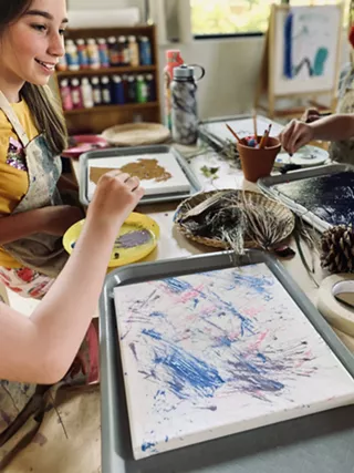 Image: Winter Break Art Camp