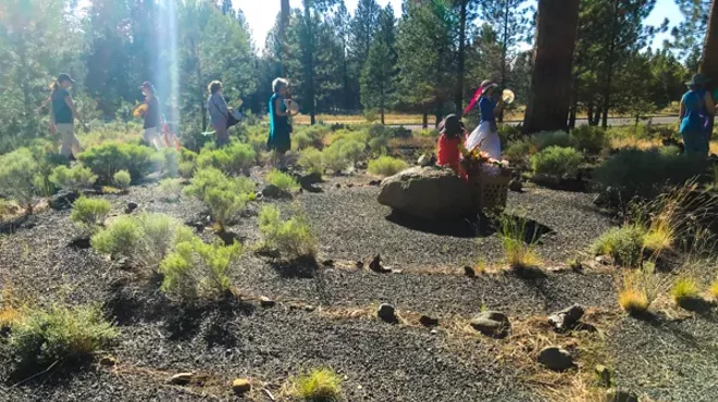 Image: Winter Solstice Labyrinth Walk