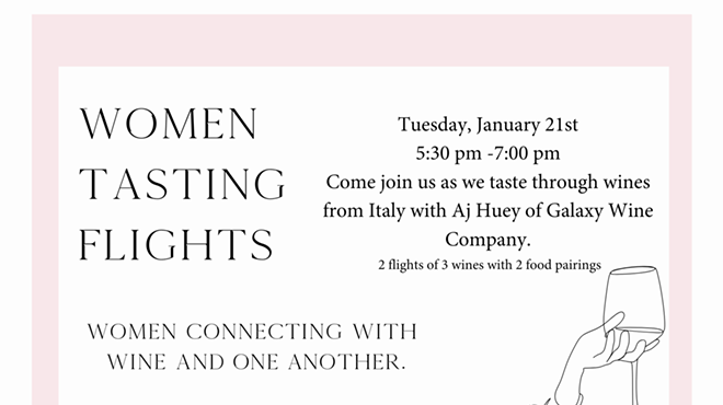 Image: Women Tasting Flights: Italy