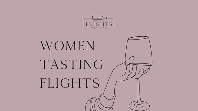 Image: Women Tasting Flights: Oregon Wine Month