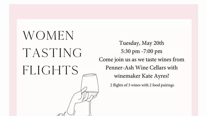 Image: Women Tasting Flights: Penner-Ash Wine Cellars