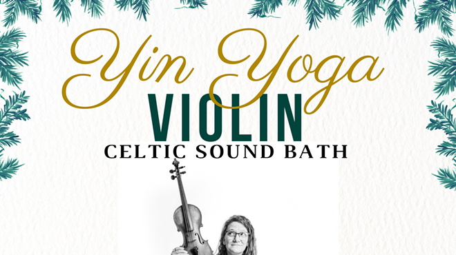 Image: Yin Yoga and Celtic Violin Sound Bath