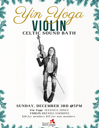 Image: Yin Yoga and Celtic Violin Sound Bath