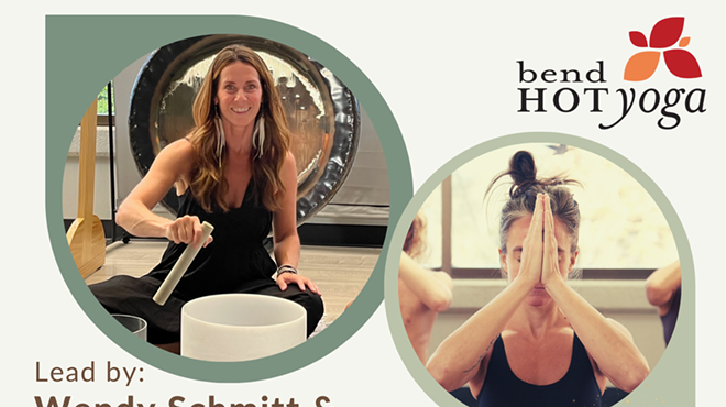 Image: Yin Yoga + Sound Bath with Gong and Alchemy Crystal Bowls