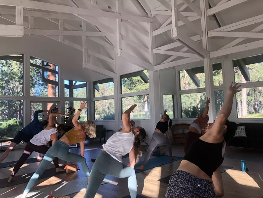 Yoga Flow Classes at White Aspen Creative, Widgi Creek Golf Club