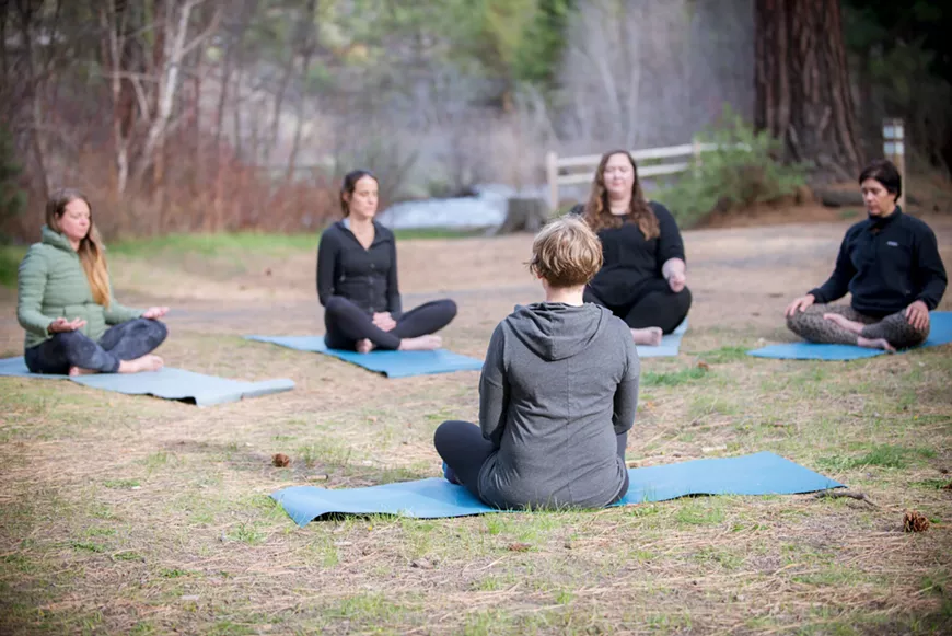 Outdoor Yoga Practice
