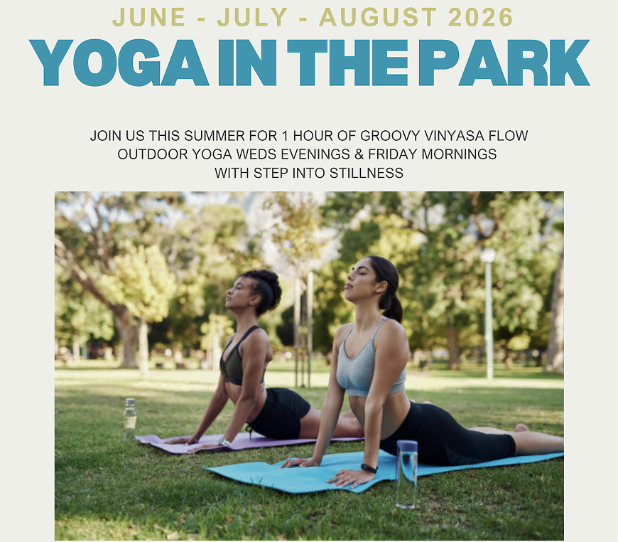 Yoga in the Park - Friday mornings