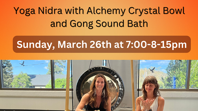 Image: Yoga Nidra with Gong and Crystal Bowl Sound Bath